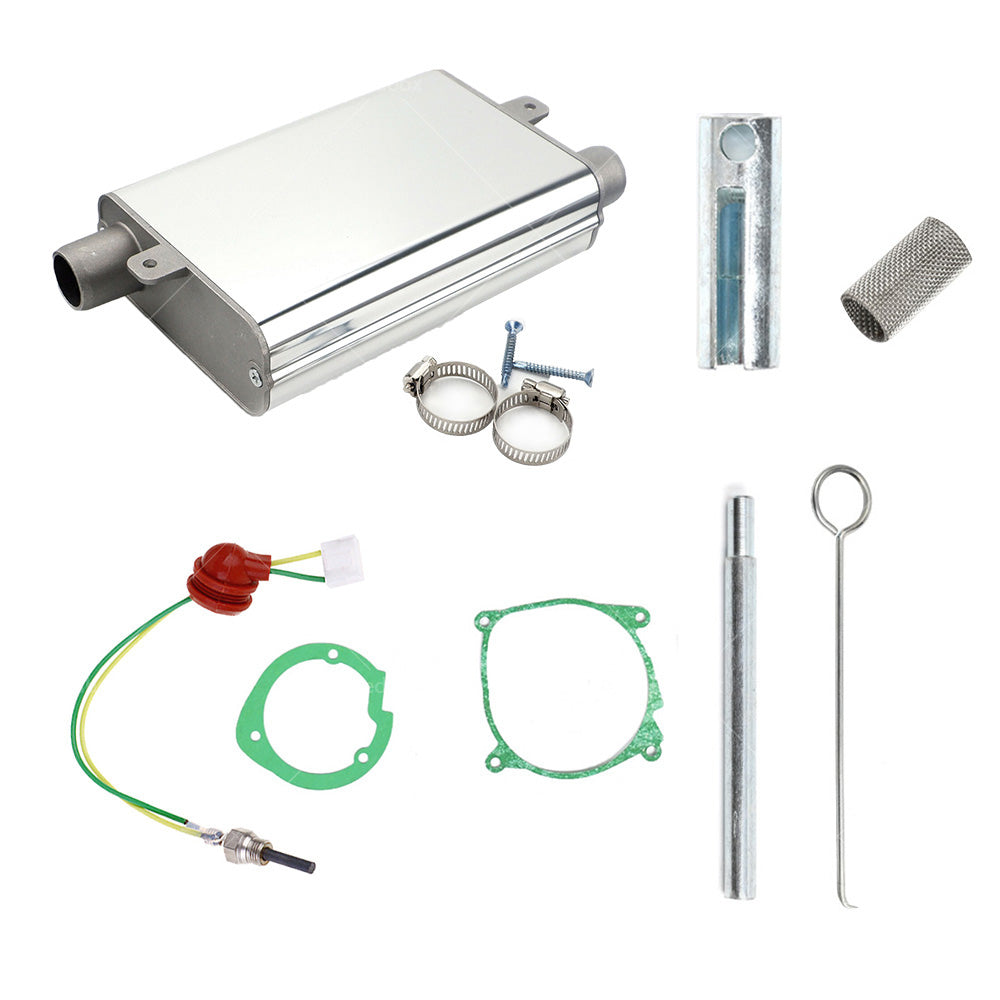 Upgraded 24mm Exhaust Pipe Silencer Muffler For Car Air Diesel Parking Heater.