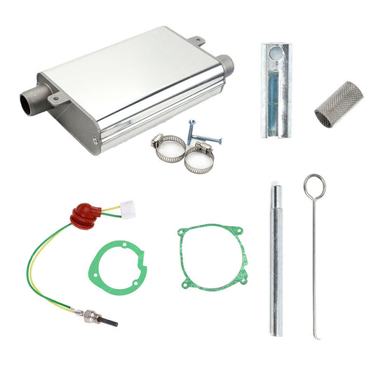 Upgraded 24mm Exhaust Pipe Silencer Muffler For Car Air Diesel Parking Heater.