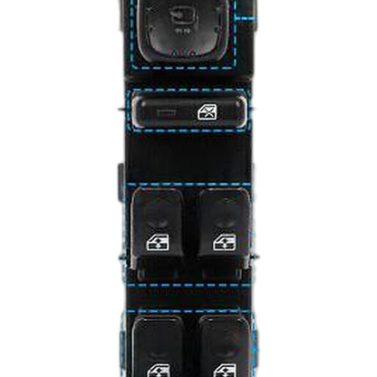 Driver Master Power Window Switch For 2003-2006 Tahoe Escalade Suburban 15186208 - XQ1