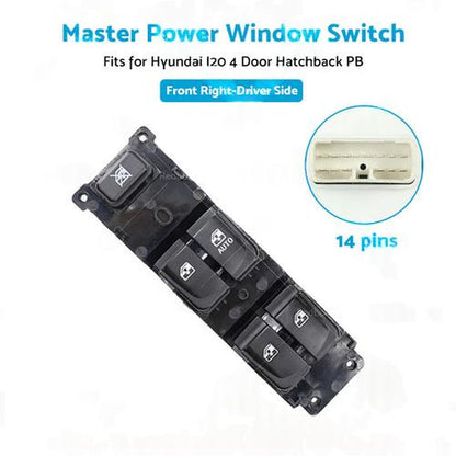 Master Power Window Control Switch Suitable for Hyundai Accent 1.6L