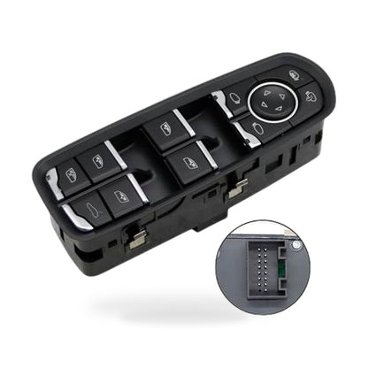 High end window standard, 7PP959858AEDML suitable for Porsche window regulator adjustment switch, power window control master switch - ZT2