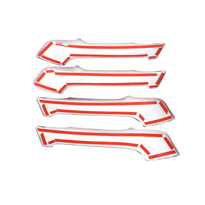 4PCS Matte Front Door Armrest Cover Trim Suitable For Land Cruiser Prado J150.
