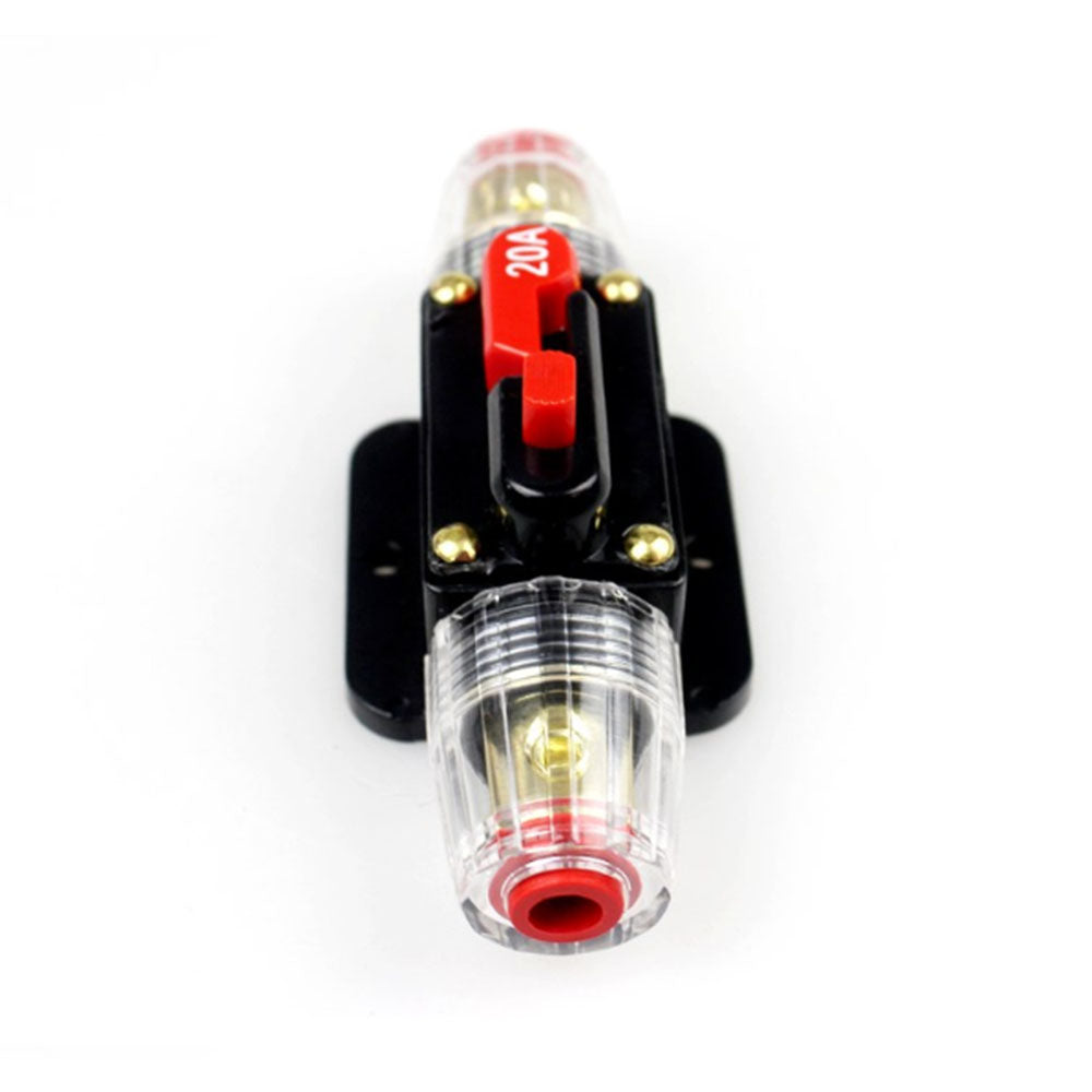 2 PCS AMP Circuit Breaker Dual Battery IP67 Waterproof 12V 24V Fuse Manual Reset.