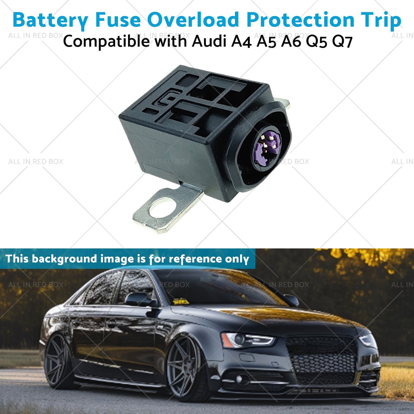 Battery Cut Off Fuse Overload Protection Trip SuitableFor Audi A4 A6 4F0915519.