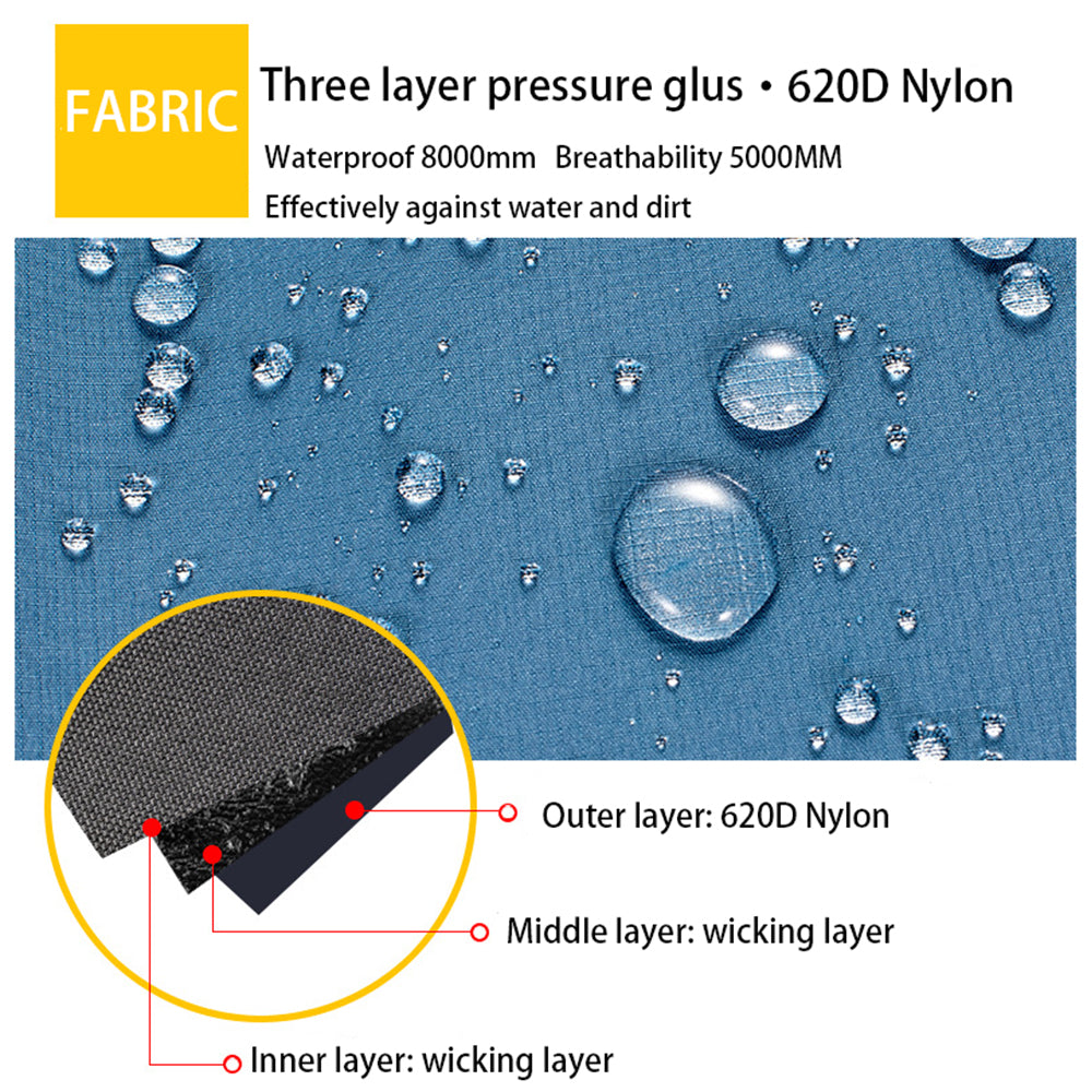 Waterproof Snow Hiking Gaiters Cover Anti Bite Snake Guard Leg Protection Boots.