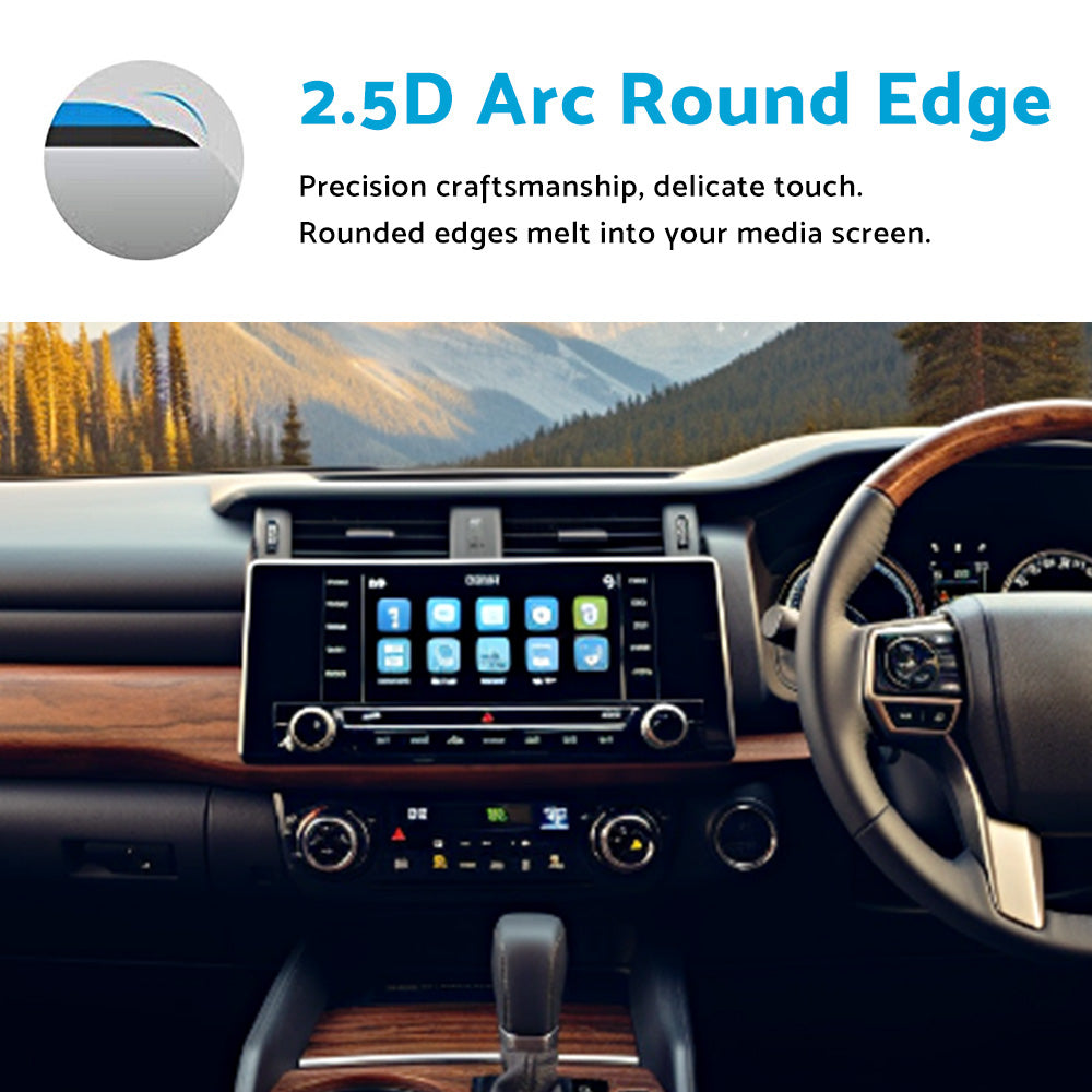 Suitable For LandCruiser Prado 21-23 Car Touchscreen Protector Tempered Glass.