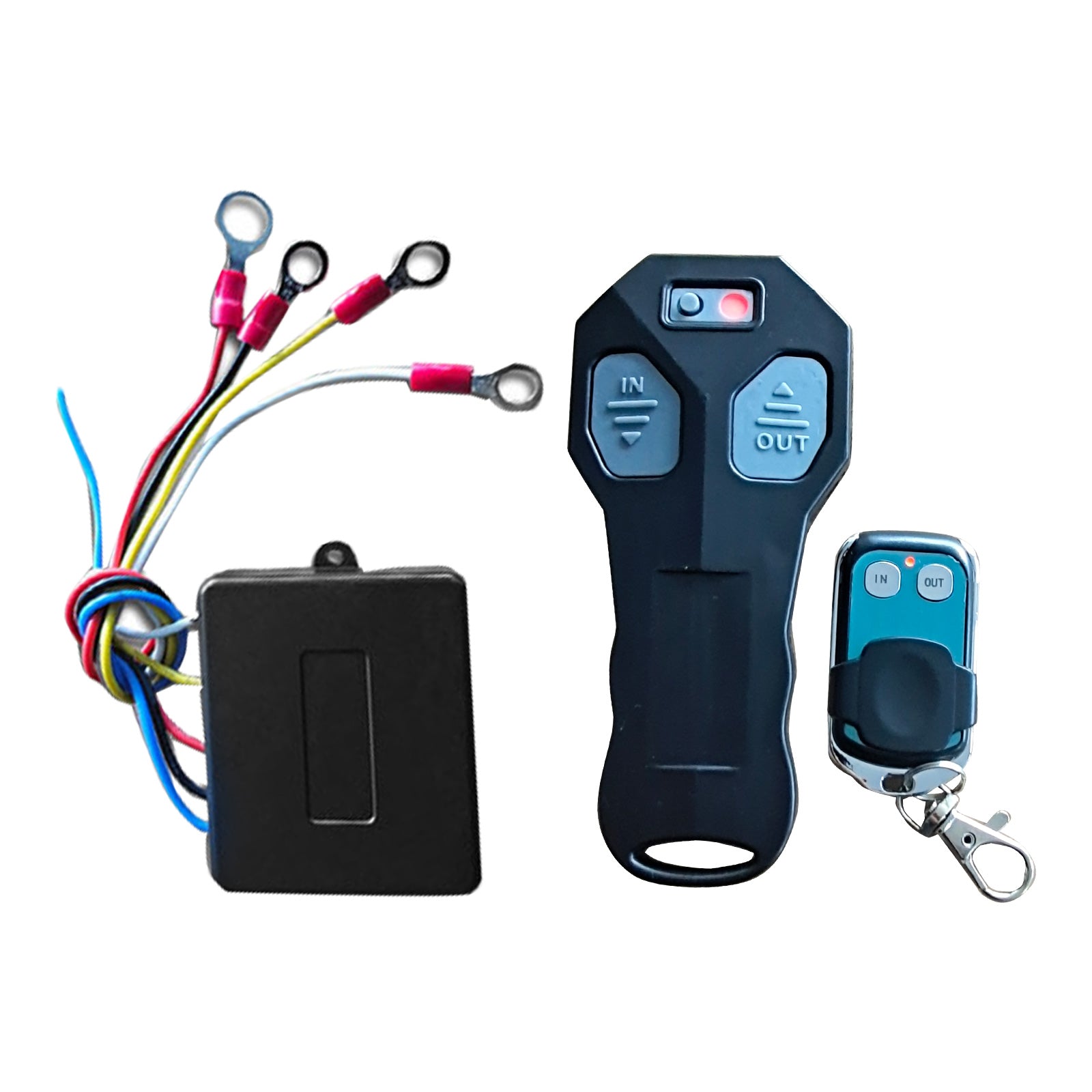 DC12V Wireless Winch Remote Control Kit Suitable for Car Jeep ATV Warn Ramsey.