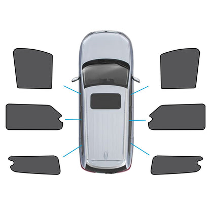 6x Car Window Shades Suitable for LDV G10 2014-Present Front&Rear&Triangular.