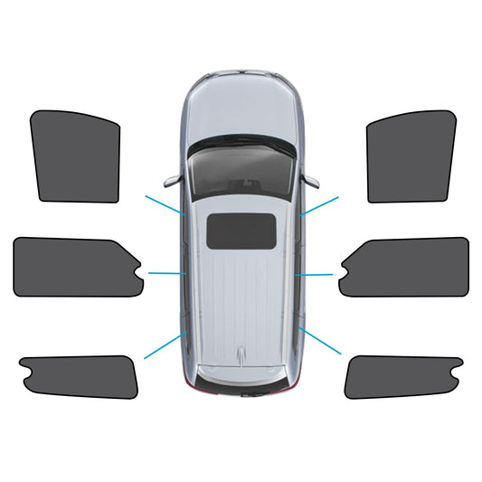 6x Car Window Shades Suitable for LDV G10 2014-Present Front&Rear&Triangular.