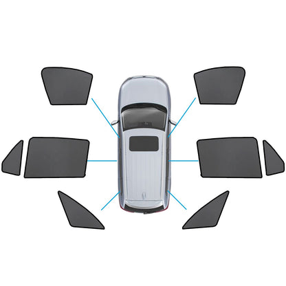 Car Window Sun Shades Magnetic Mesh Suitable for Mercedes-Benz GLC 2015-2022