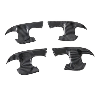 Carbon Fiber Door Handle Cover  and  Bowl Cup Surround Kit Suitable For Toyota Camry.