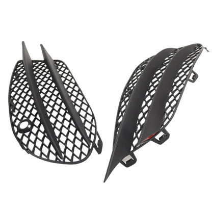 Pair Front Bumper Fog Lamp Grille Suitable for Mercedes-Benz C-Class W205 15-18.