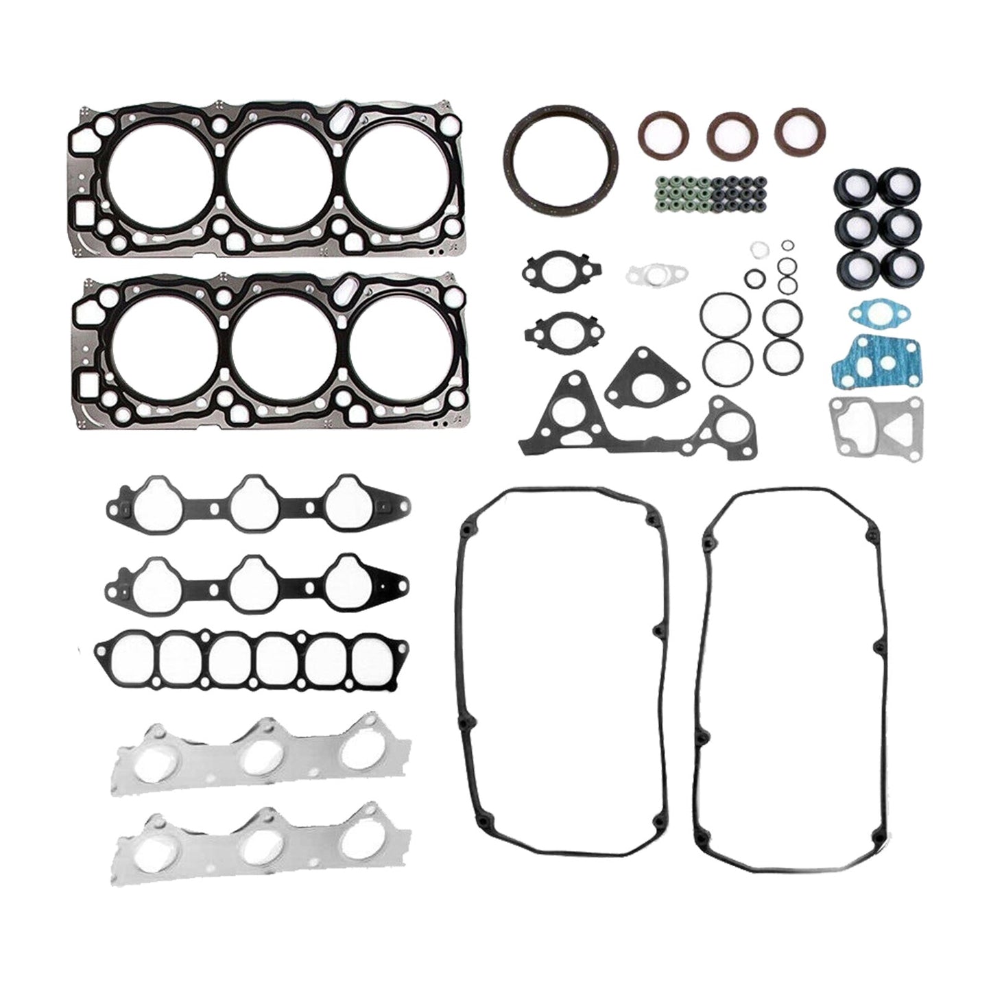 VRS Cylinder Head Gasket Set Suitable For Mitsubishi Pajero NL / NM / NP 3.5L V6 6G74