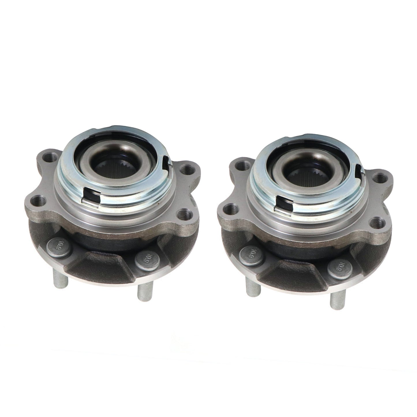 2x Front Wheel Bearing Hub Suitable for Nissan Maxima J31 3.5L