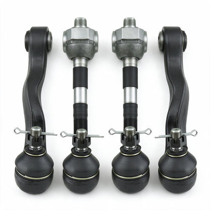 Inner Outer Tie Rod End 4PCS Suitable for Mitsubishi Pajero NM NP 2000-2006 - ZT2