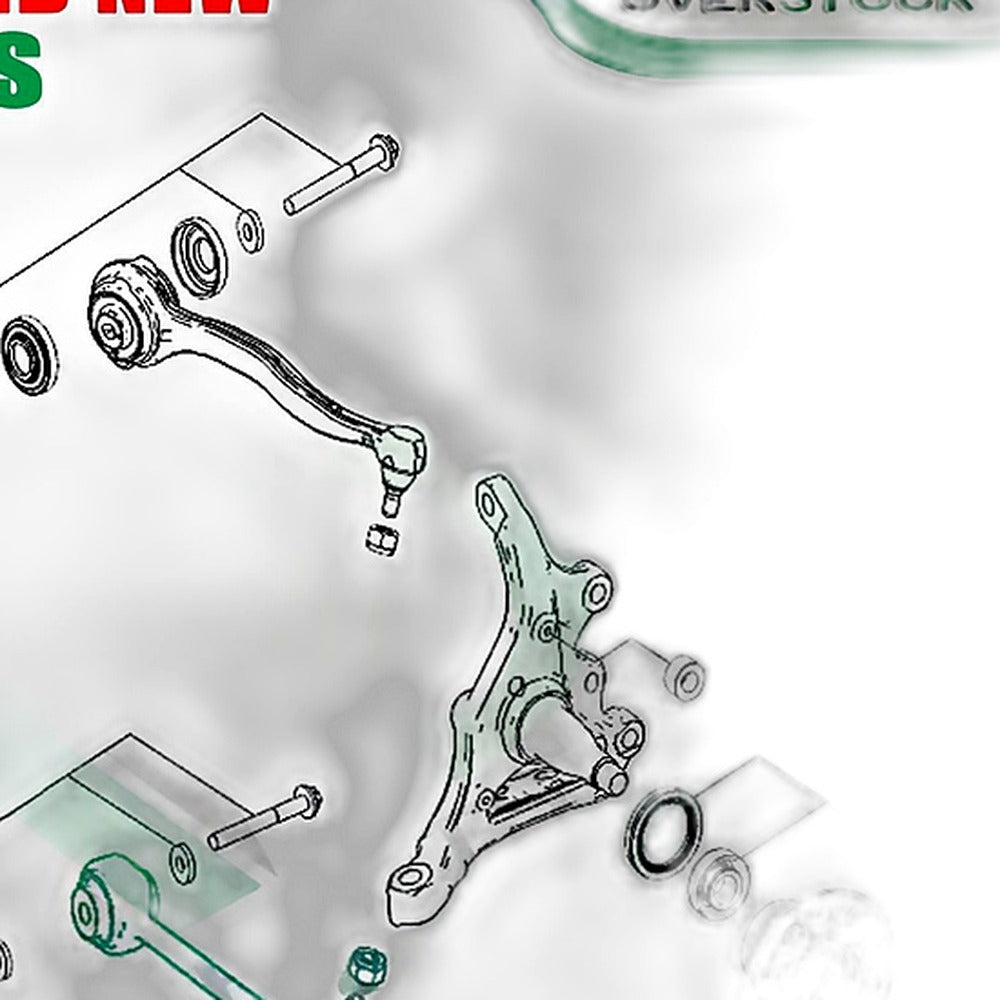 Front Lower Left Right Control Arms Suitable for Mercedes-Benz SLK SLC R172 RWD - XQ1