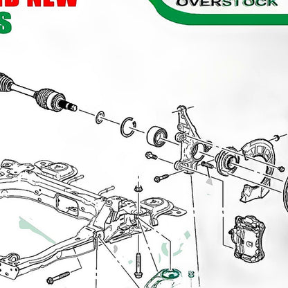 Front Lower Left Right Control Arm Ball Joint Set Suitable for Holden Barina TM - XQ1