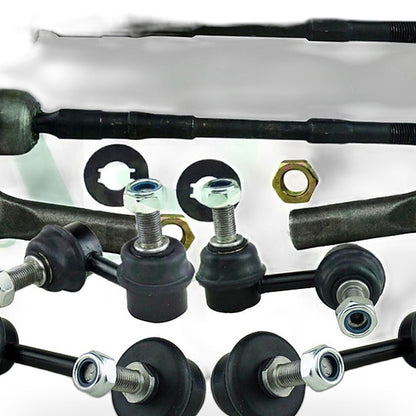 Inner Outer Tie Rod End Sway Bar Link Kit Suitable for Nissan X-Trail T30 - XQ1