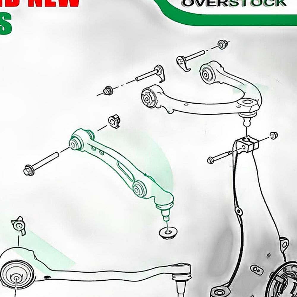 Front Lower Left Right Control Arms Suitable for Land Rover Range Rover Sport - XQ1