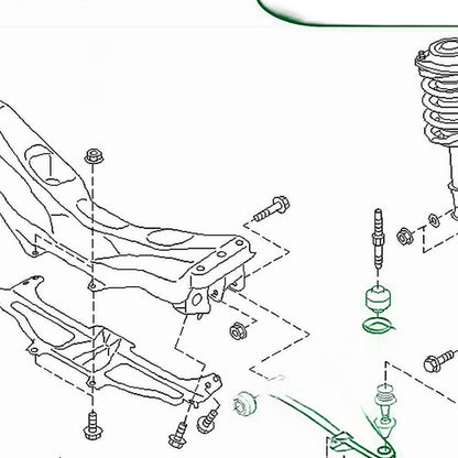 Front Lower Left Right Control Arms Suitable for Subaru Outback BP BL 2003-2009 - XQ1