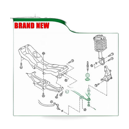 Front Lower Left Right Control Arms Suitable for Subaru Outback BP BL 2003-2009 - ZT2