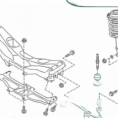 Front Lower Left Right Control Arms Suitable for Subaru Liberty BL BP G4 - XQ1