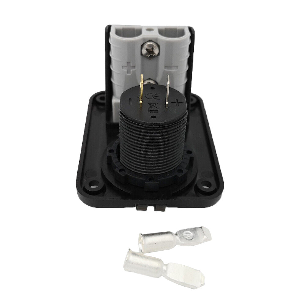 50A Dual USB Socket Flush Mount Recessed Plate Suitable for QC 3.0