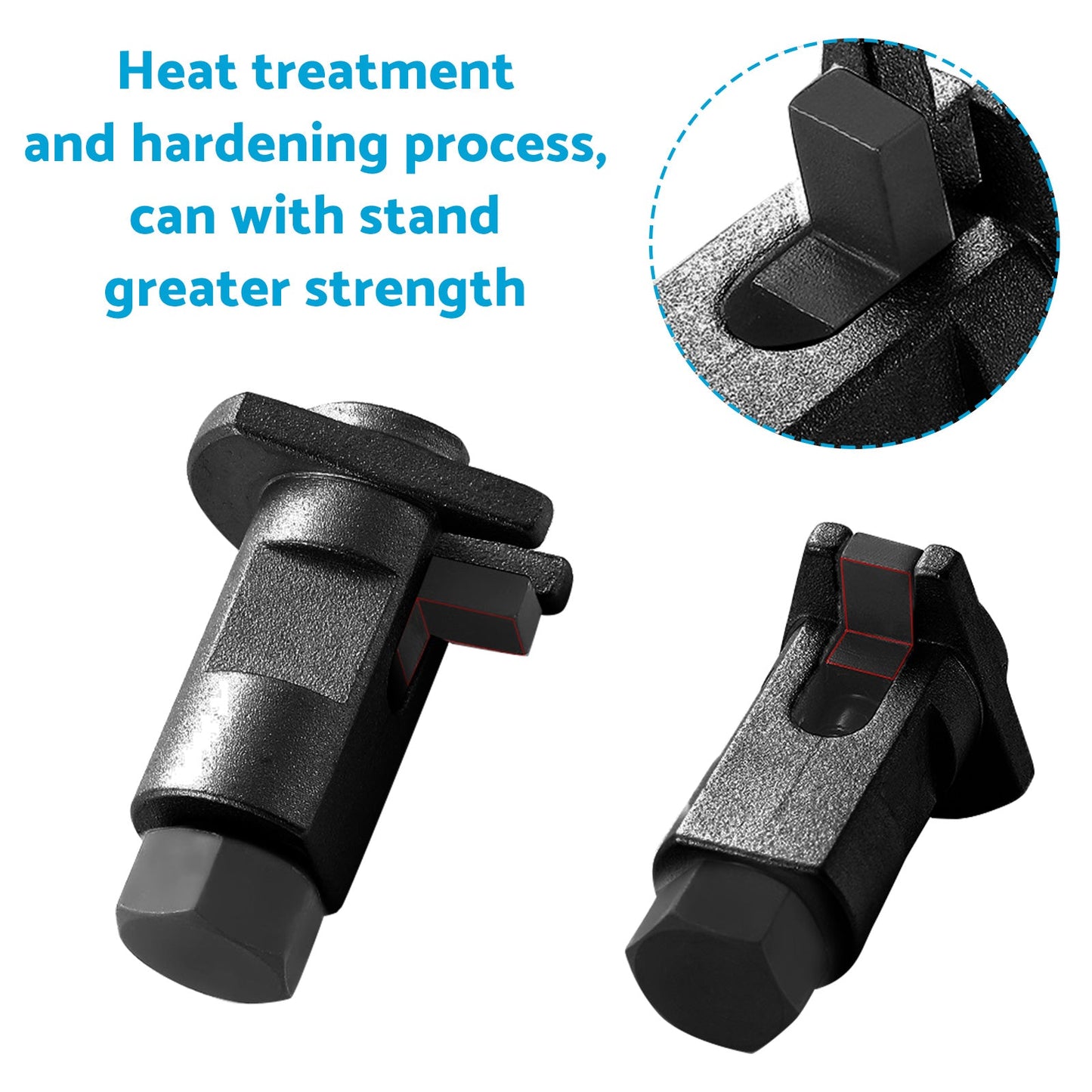 Wear-Resistant Portable Horn Ball Head Separator Suitable For Spherical Hub Bearing Seat