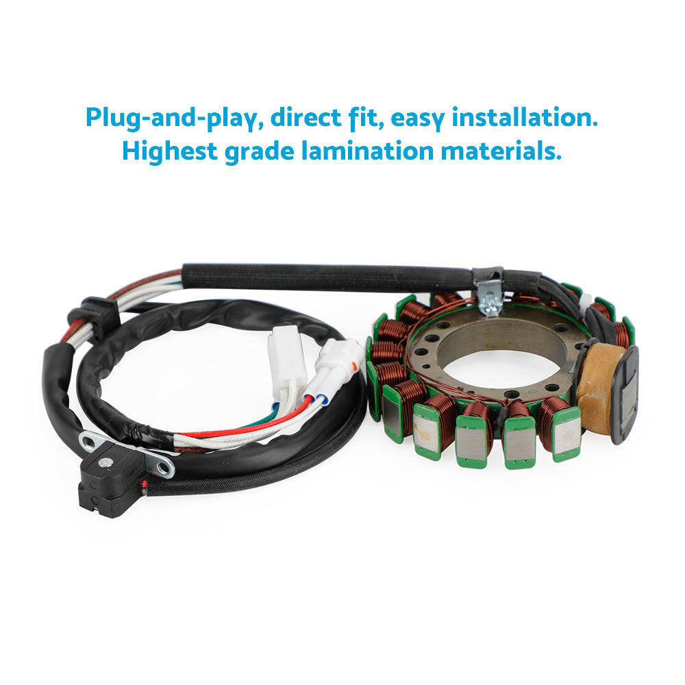 Magneto Stator Generator Suitable For Yamaha YFM 350 Big Bear Moto-4 Warrior 1995-2001.