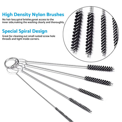 Carburetor Carb Jet Cleaning Tool Wire Brush Cleaner Suitable for Motorcycle and