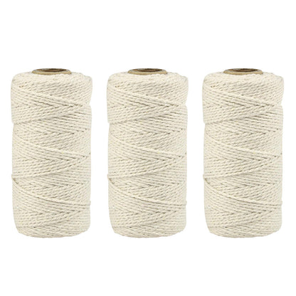 Cotton Twine Natural Jute Twine Packing Twines Bakers Twine Gift Wrapping Crafts.