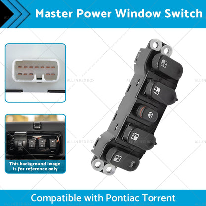 Master Power Window Switch Suitable for Pontiac Torrent 06-09 22723794 1S13640.