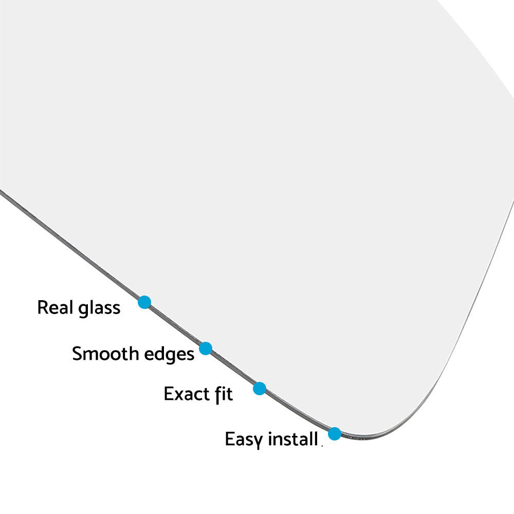 Right Mirror Glass Suitable for Holden Cruze JG JH 2009-2016 Heated Convex with Base.