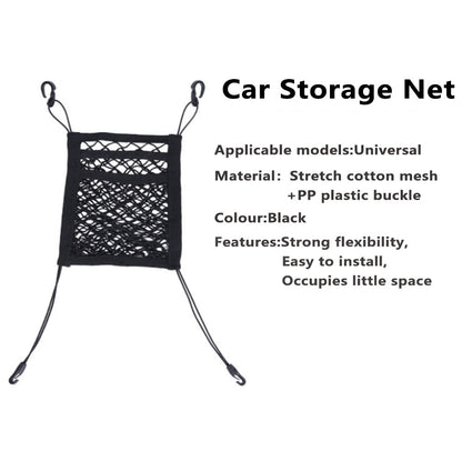 Car & Truck Seat Mesh Storage Net Bag Organizer Suitable for Universal Fit