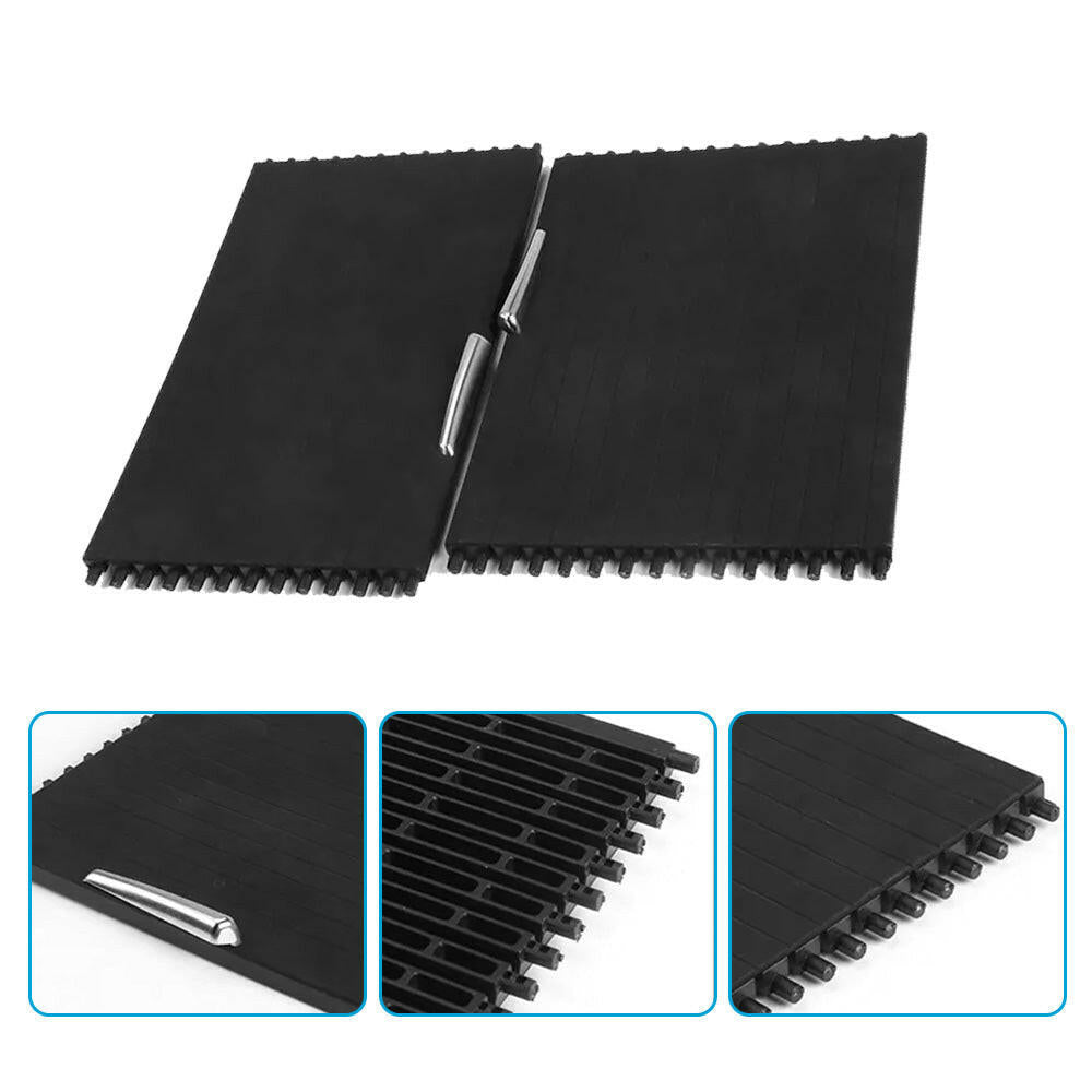 Console Cup Holder Roller Blind Cover Kit Suitable For BMW X5 E70 X6 E71 2007-2014.