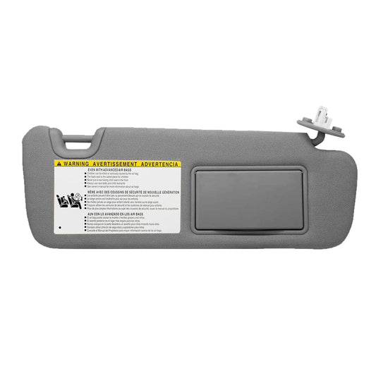 Right Driver Side Sun Visor With Vanity Light Suitable for Toyota Kluger