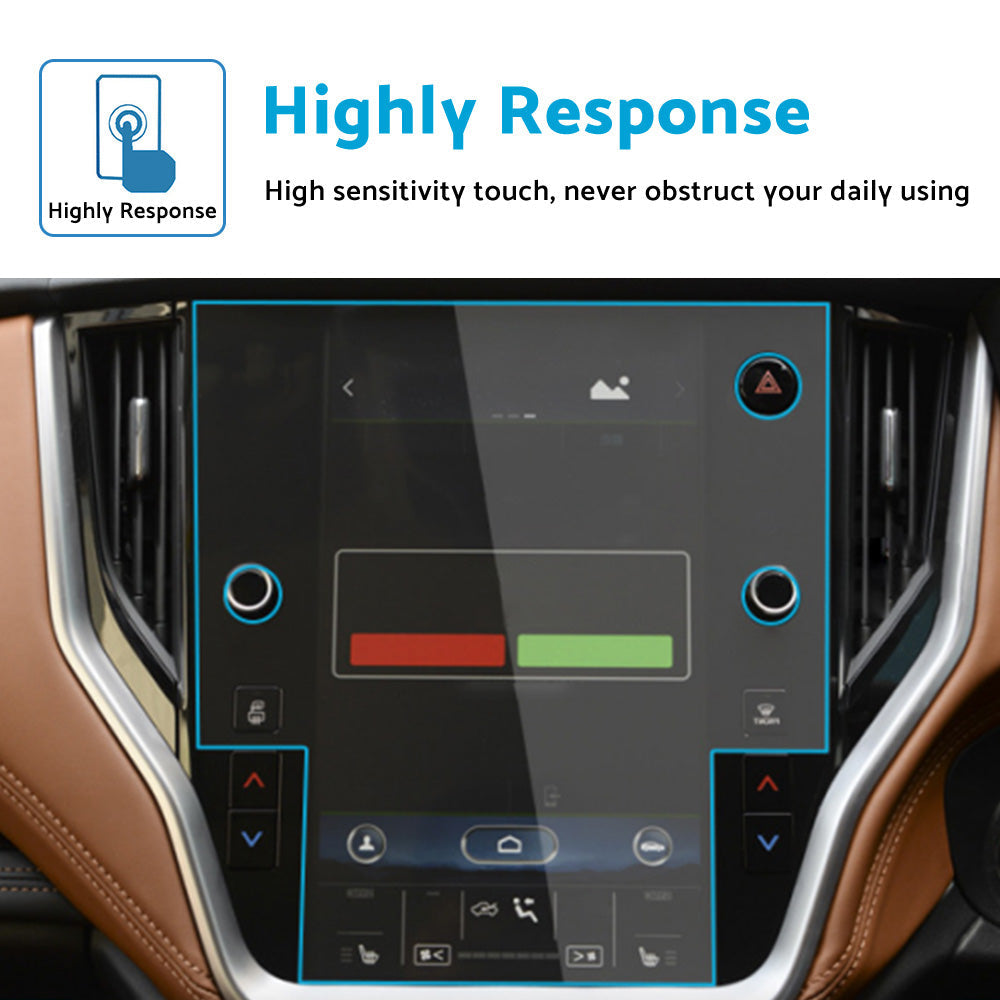 Car Touch Screen Tempered Glass Protector Suitable for Subaru Outback 2.4L