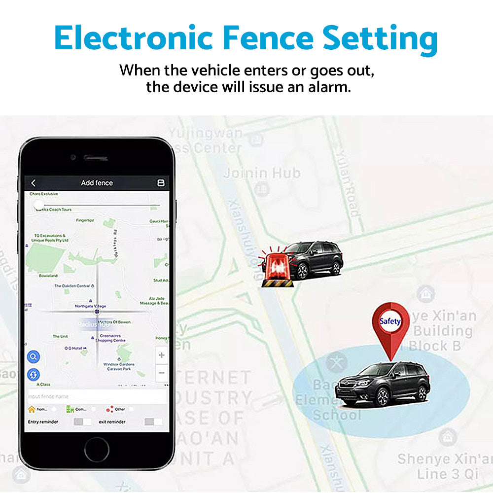 4G GPS Tracker Suitable for Car Vehicle Anti-Theft Real-Time Alarm Tracking Devi