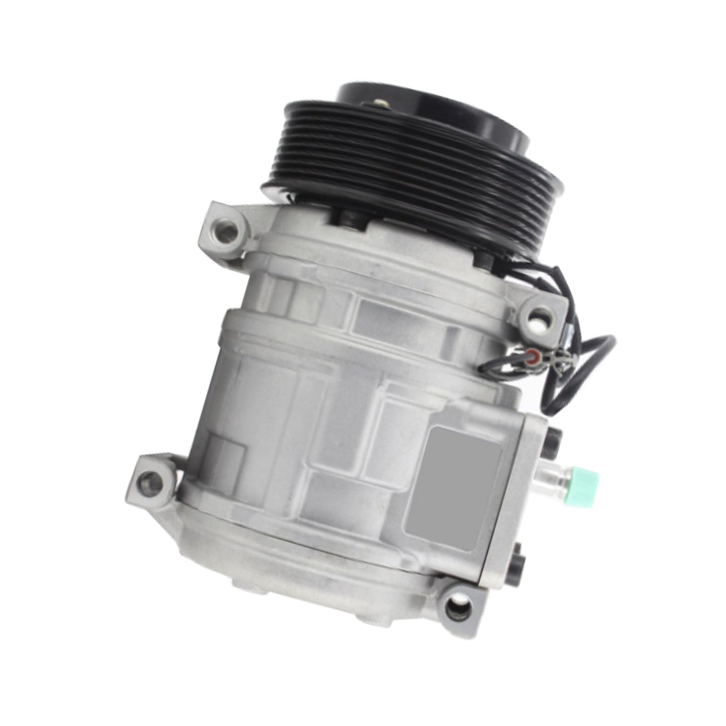 Air Con Compressor Suitable For John Deere 6100, 6400, 6600 & 6800 12V Tractors.
