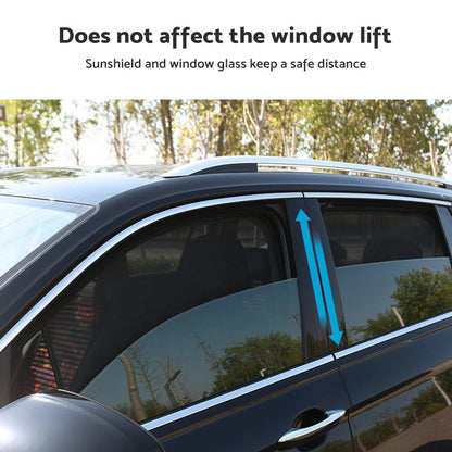 4x Magnetic Car Window Privacy Sun Shades Suitable For Ford Ranger PX2 3 2015-now.