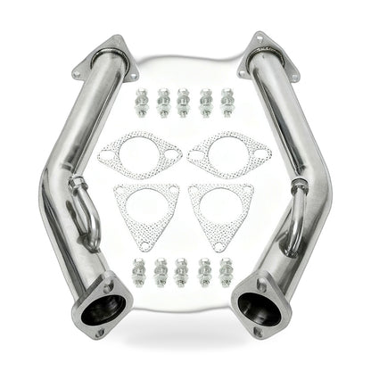 Exhaust Downpipe Suitable for Nissan 370Z 2009-2021 Infiniti G37 2008-2013 - ZT2