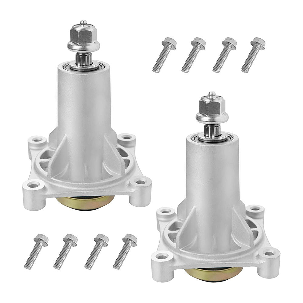 2xSpindle Assembly Suitable For 38-54inchHusqvarna Poulan Pro Mowers LT1597 LTH1797.