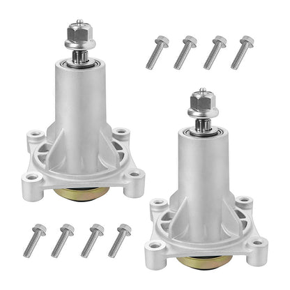 2xSpindle Assembly Suitable For 38-54inchHusqvarna Poulan Pro Mowers LT1597 LTH1797.