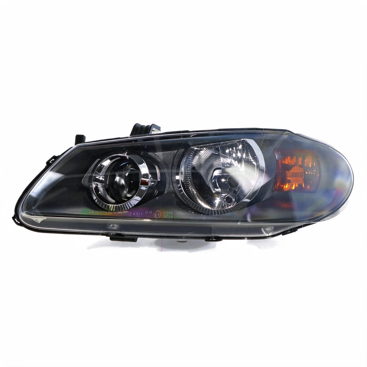 Grey Head Lamp Passenger Side Suitable for Nissan Pulsar N16 2002-2006 - ZT2