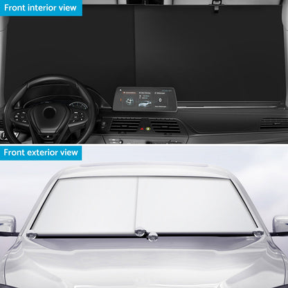 Auto Retractable Sunshade Suitable For Car Windshield With Automatic Function 2025