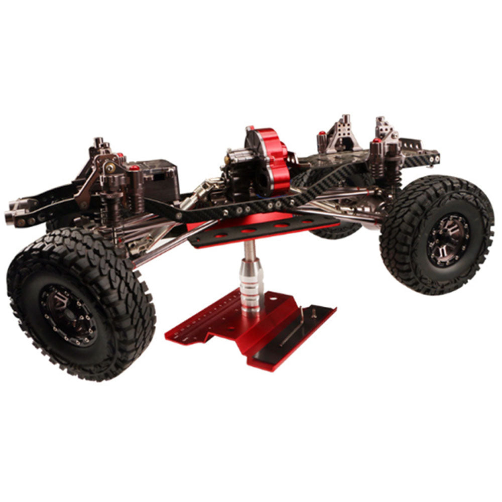 Alloy RC Car Stand Work Station Repair Platform 360 Rotation 1/10 1/8 Model Car.