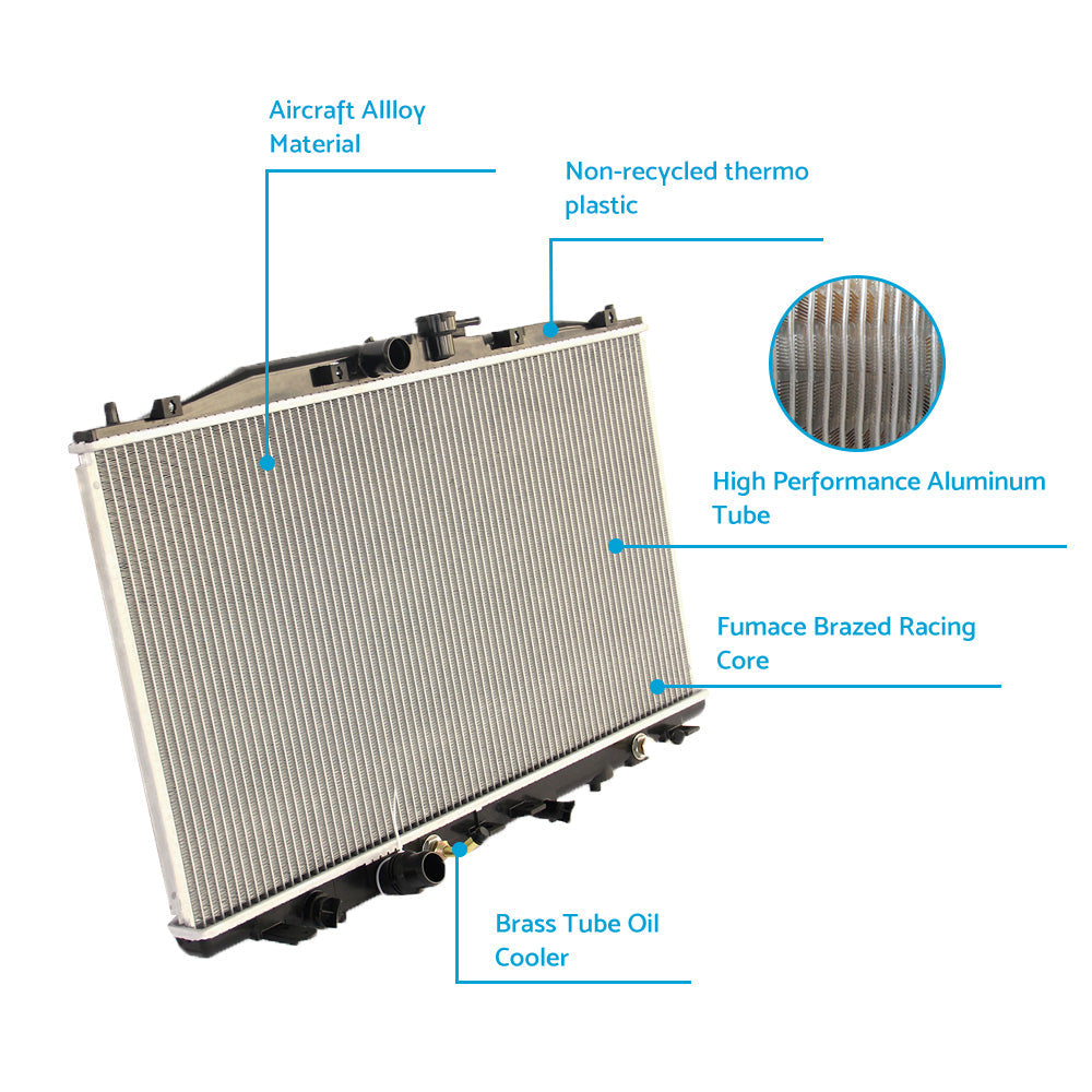 Radiator Suitable for Honda Accord Euro 2.4L