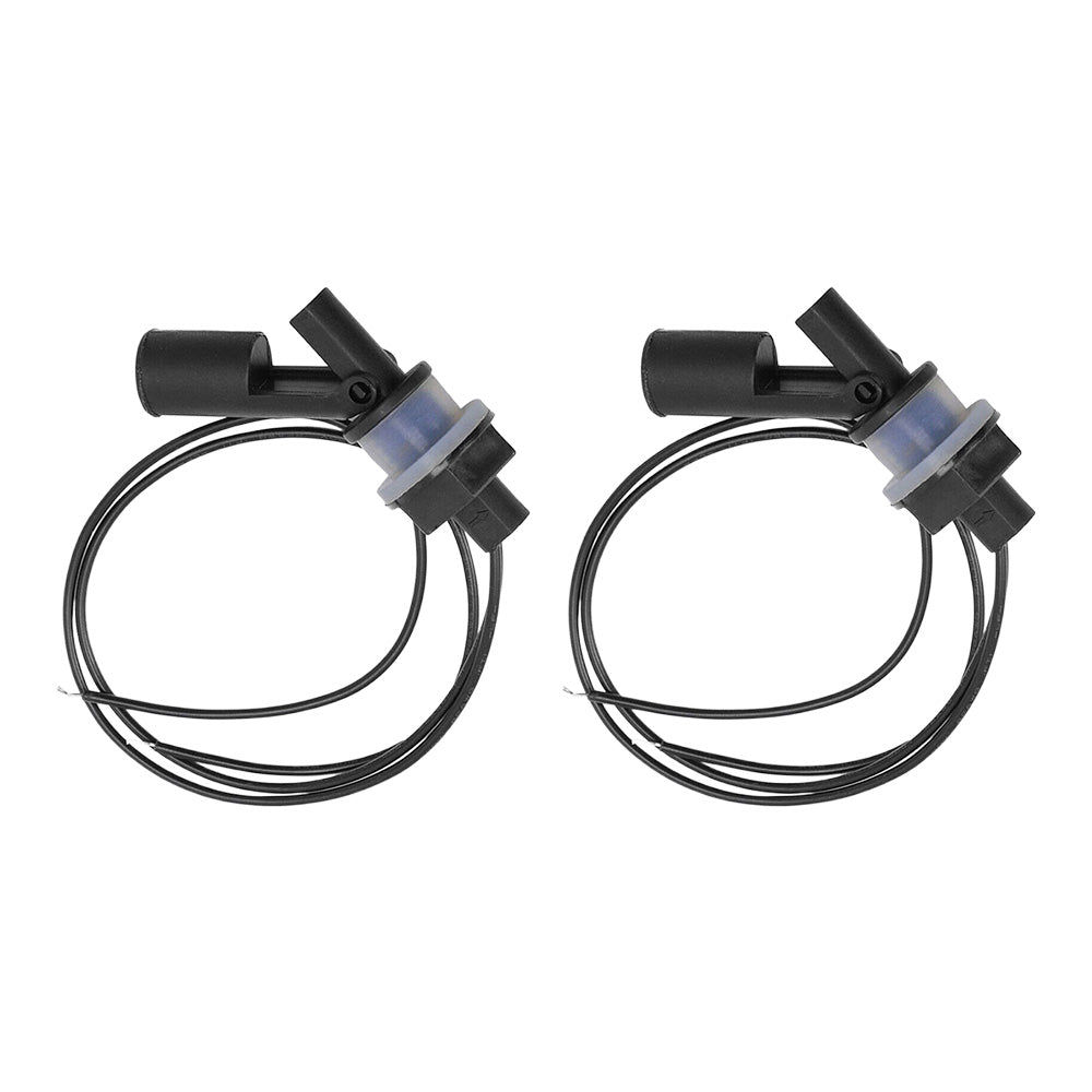 2PCS Water Level Sensor Tube Float Switch Tank Horizontal Liquid Pool Side Mount.