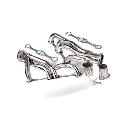 Exhaust Header Suitable for Chevy Small Block SB V8 262 265 283 305 327 350 400 - BD2