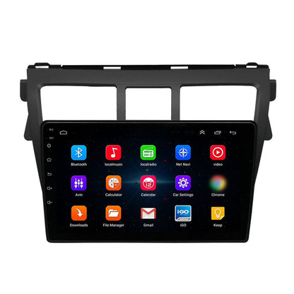 Android 13 Car Radio Wifi Stereo CarPlay Suitable for Toyota VIOS Yaris 07-12.